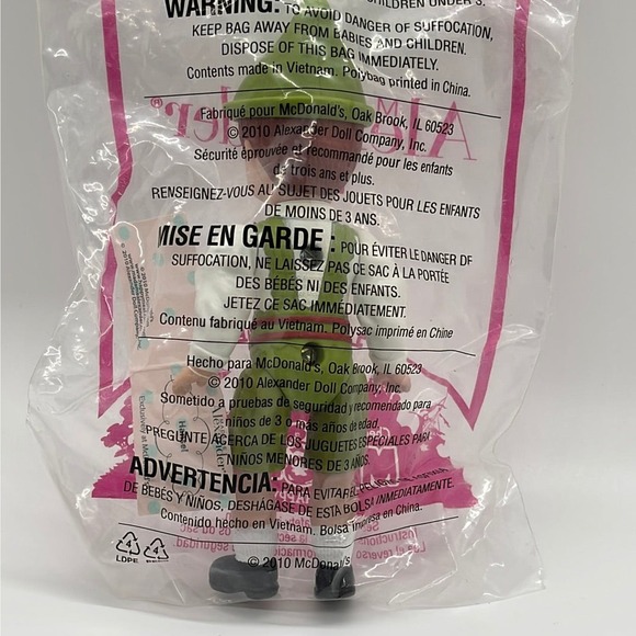 McDonald's 2009 Madame Alexander Hansel Doll Toy #6 - Picture 3 of 4